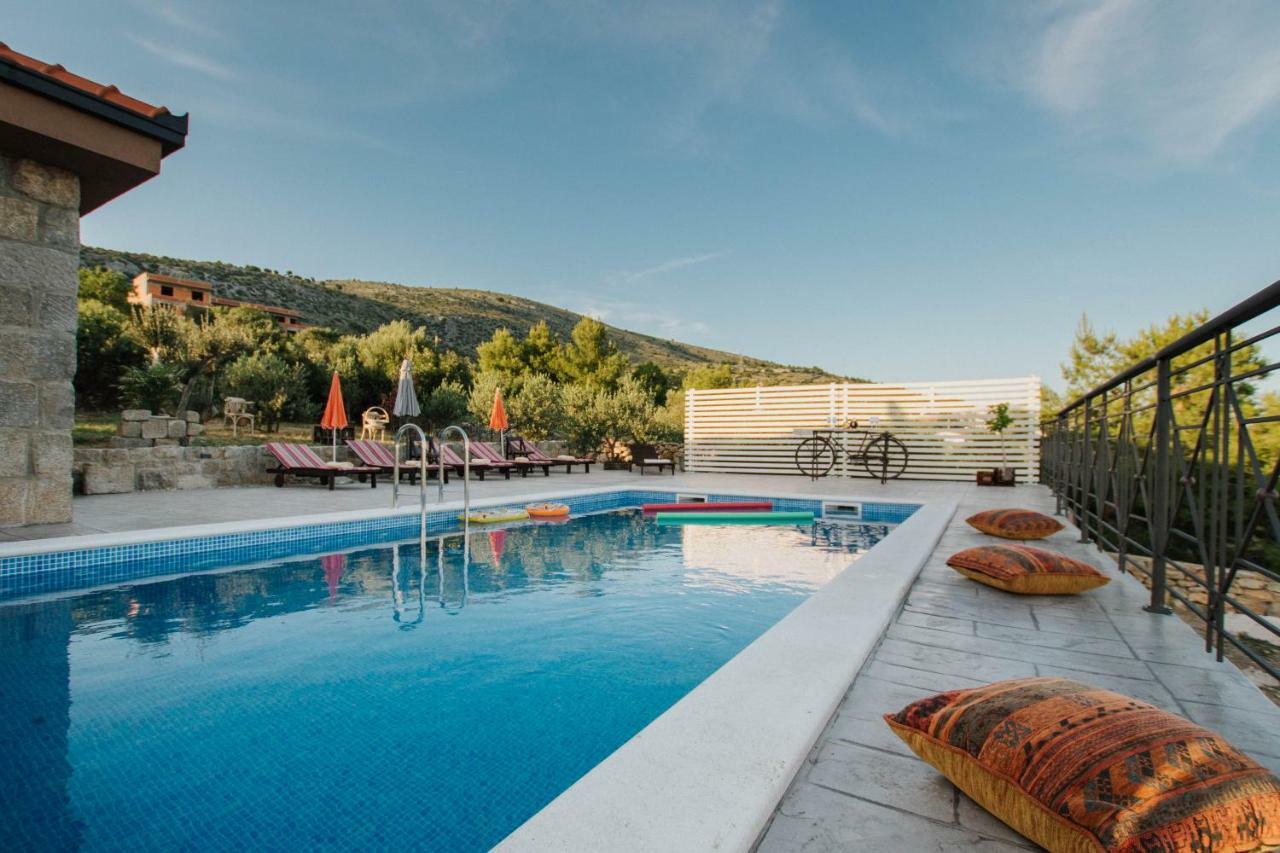 Capri House Villa Seget Vranjica Exteriör bild