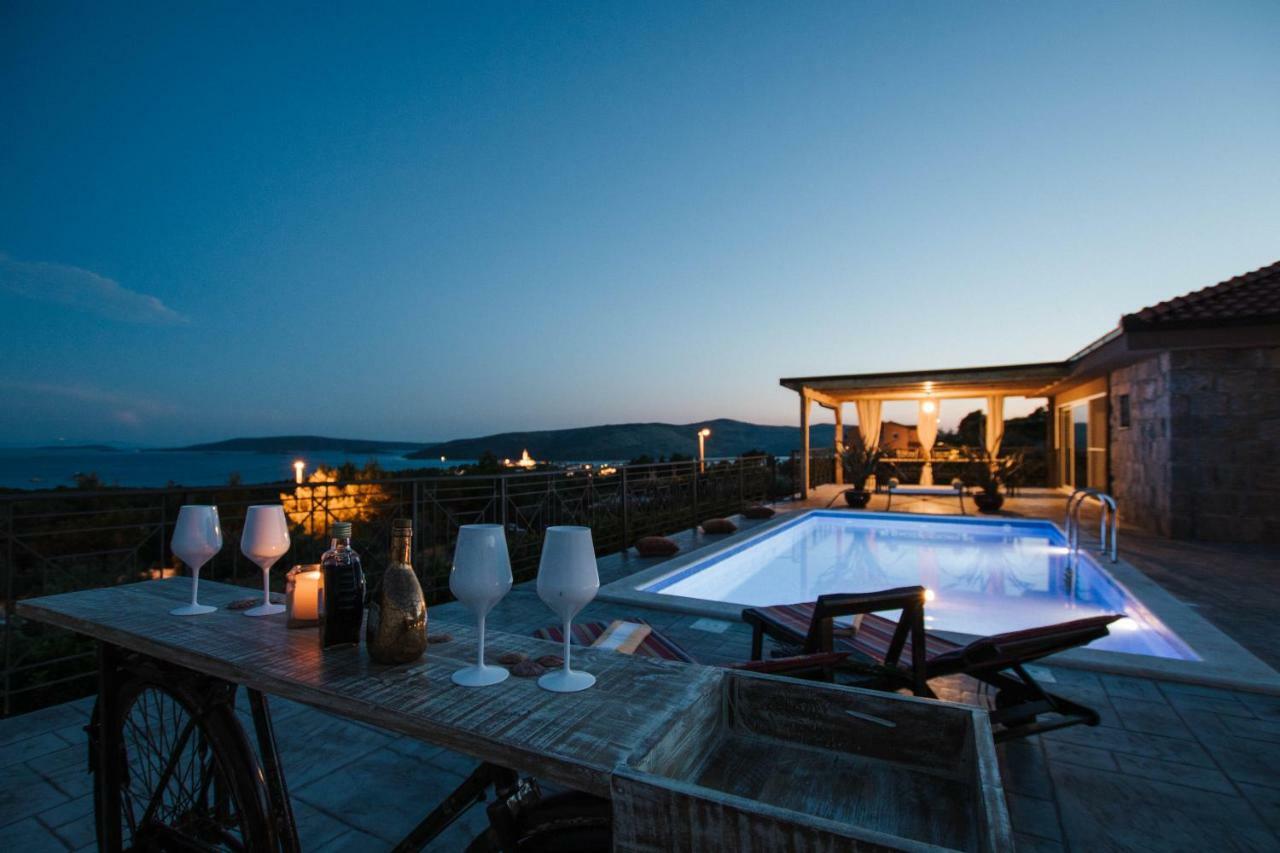 Capri House Villa Seget Vranjica Exteriör bild