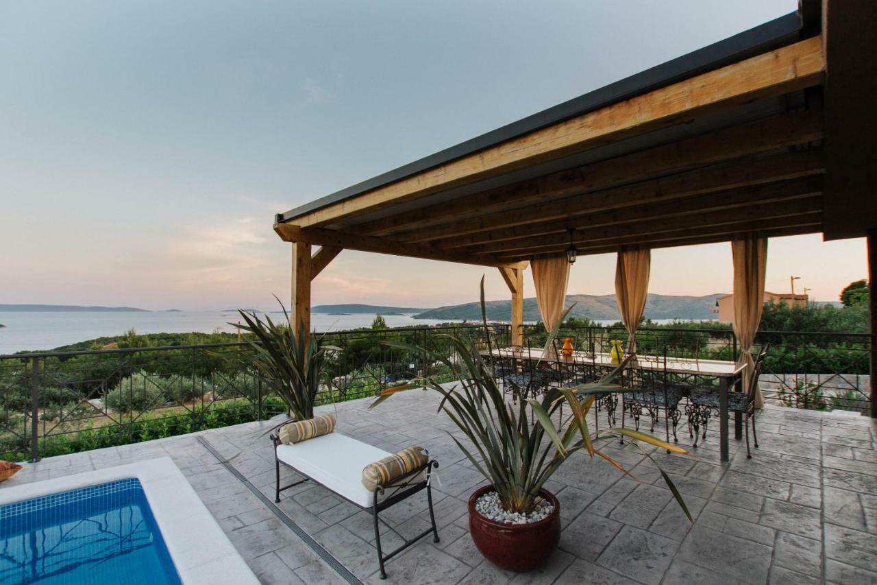 Capri House Villa Seget Vranjica Exteriör bild