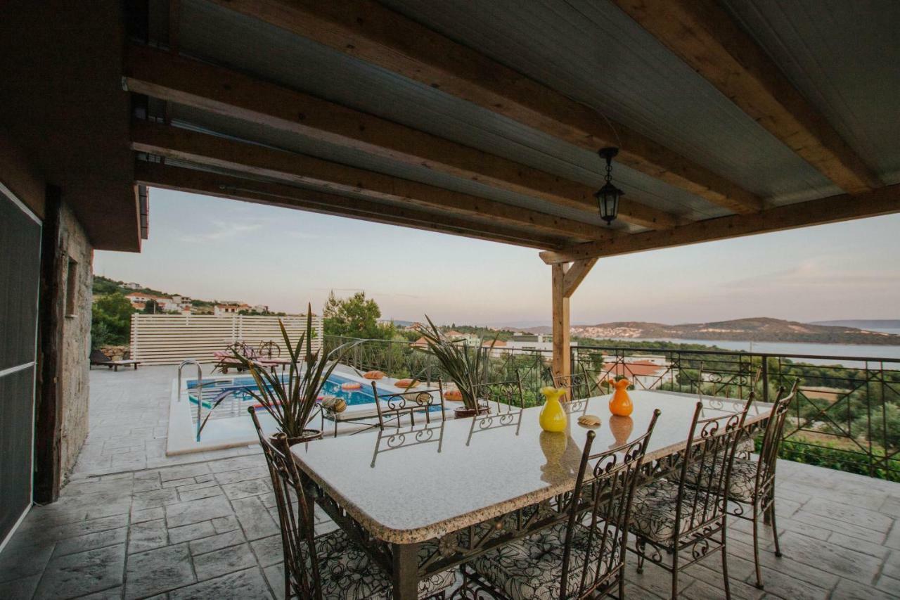 Capri House Villa Seget Vranjica Exteriör bild