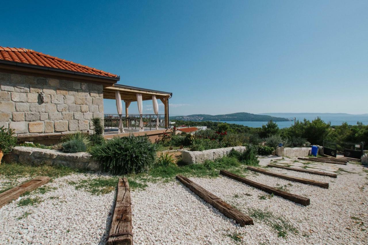 Capri House Villa Seget Vranjica Exteriör bild